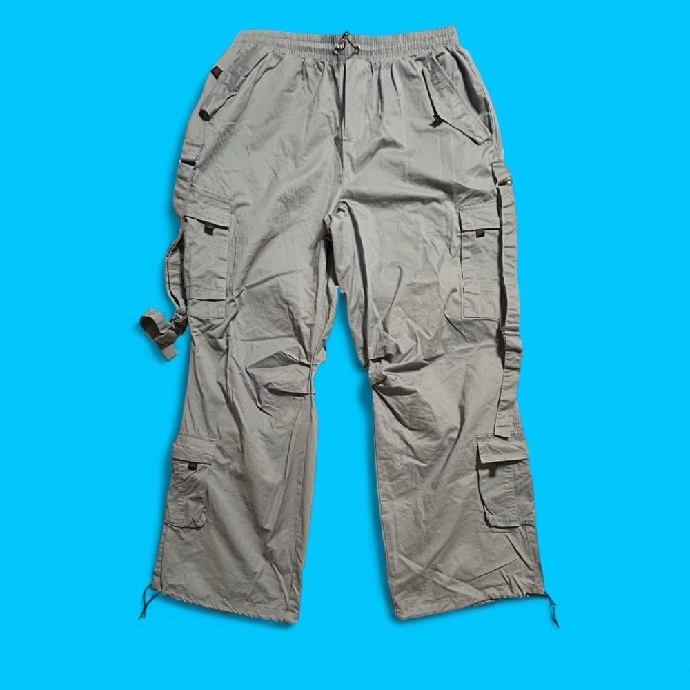 Fashion Nova Women's Gray Cargo Pants